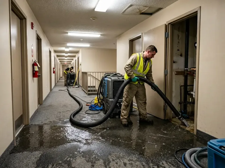 multi-unit-apartment-hallway-f-005 — frequently asked questions, Emergency Burst Pipe Water Extraction & Removal in Santa Ro…